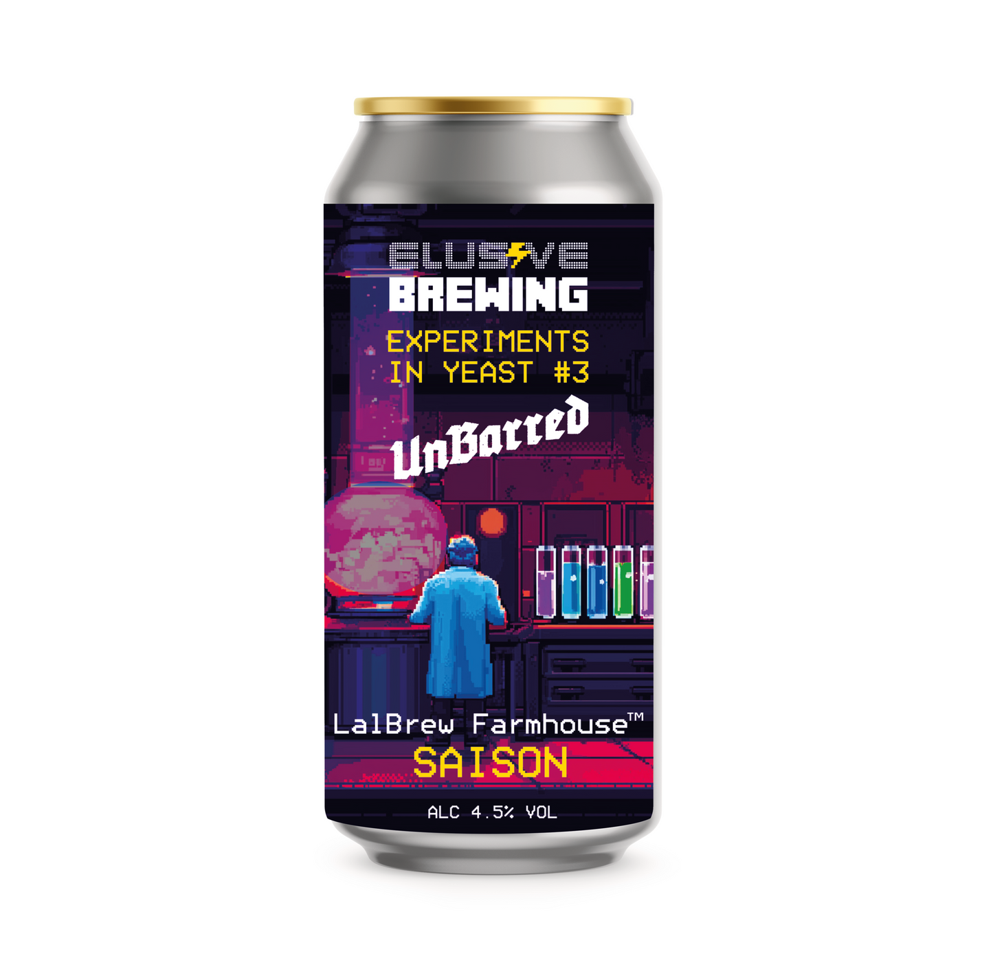 ELUSIVE BREWING EXPERIMENTS IN YEAST N3 FARMHOUSE SAISON 440ML (4.5%)
