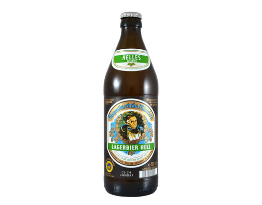 Lagerbier Hell Augustiner 500ml (5.2% ABV)