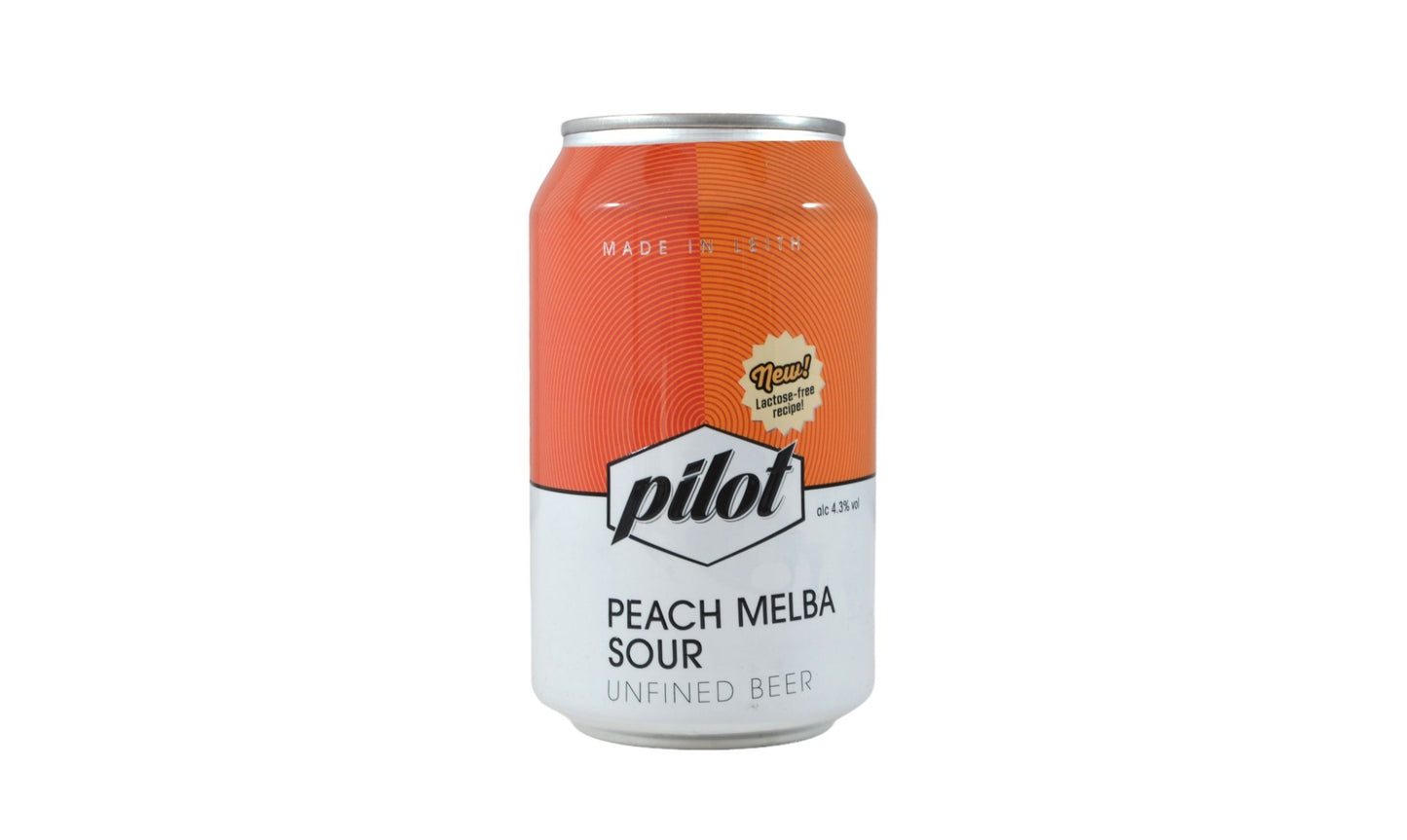 Peach Melba Sour Pilot 330ml (4.3% ABV)