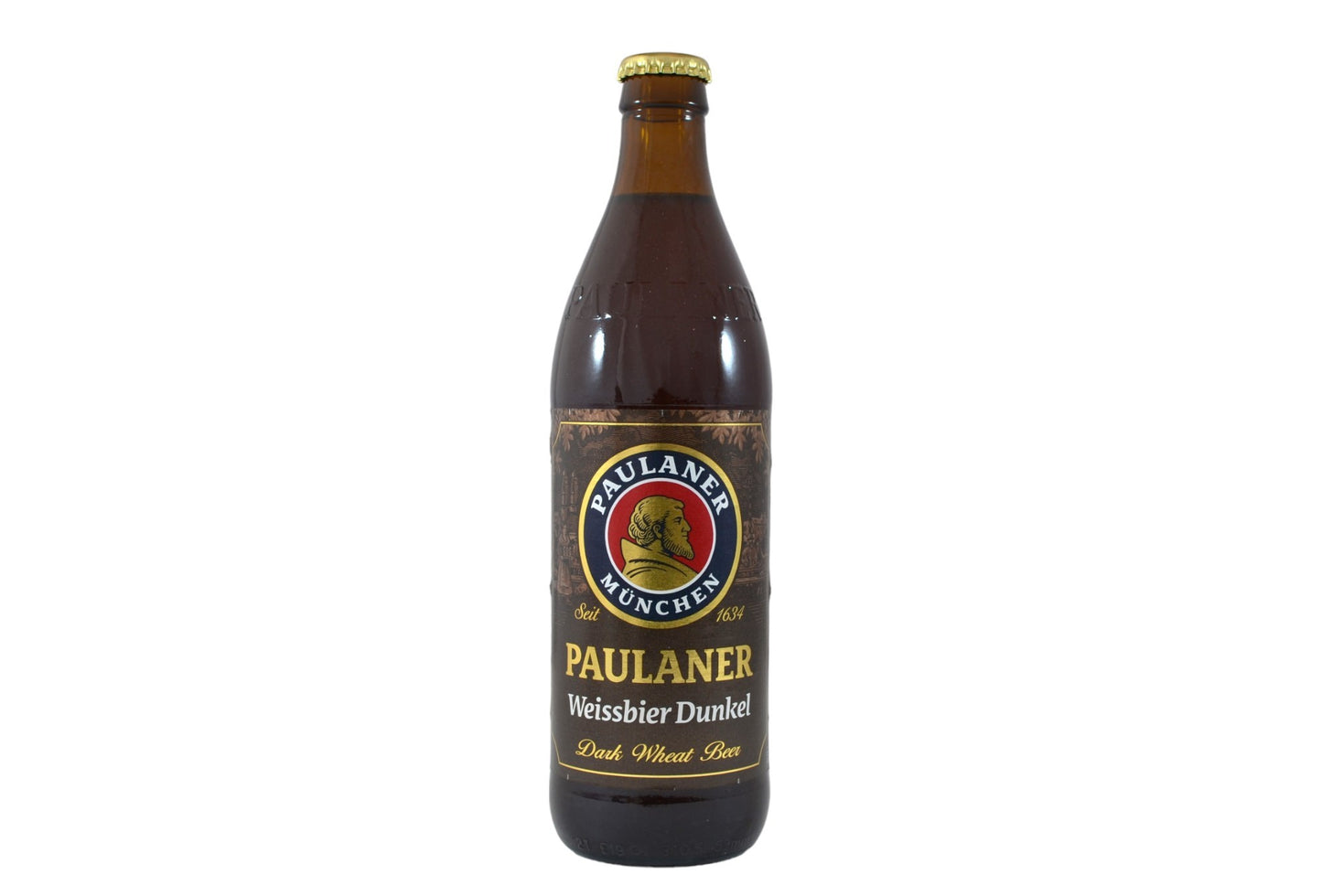 Hefe-Weißbier Dunkel Paulaner Brauerei 500ml (5.3% ABV)