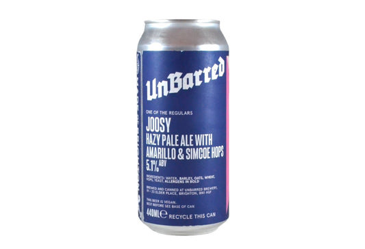 Joosy UnBarred Brewery 440ml (5.1%ABV)