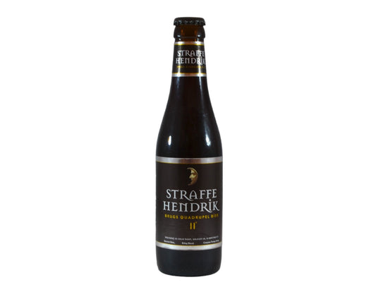 Straffe Hendrik Brugs Quadrupel Bier 11° Brouwerij De Halve Maan 330ml (11%ABV)