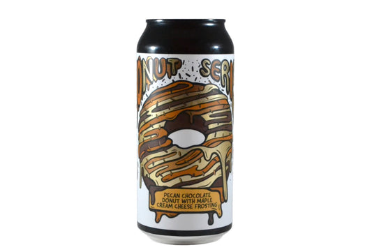 DONUT SERIES - Pecan Chocolate With Maple Cream Cheese Frosting Pastry Stout Amundsen Brewery 440ml (7.0%ABV)