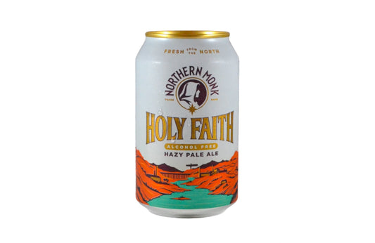 HOLY FAITH / HAZY PALE ALE Northern Monk 330ml (0.5% ABV)