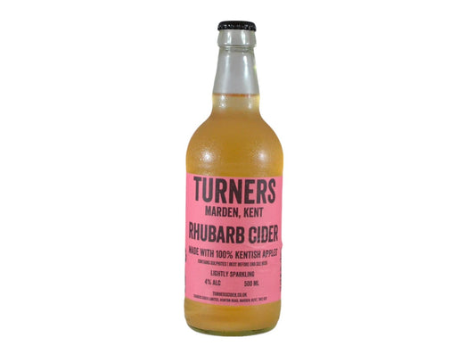 Rhubarb Sparkling Cider 500ml (4%ABV)