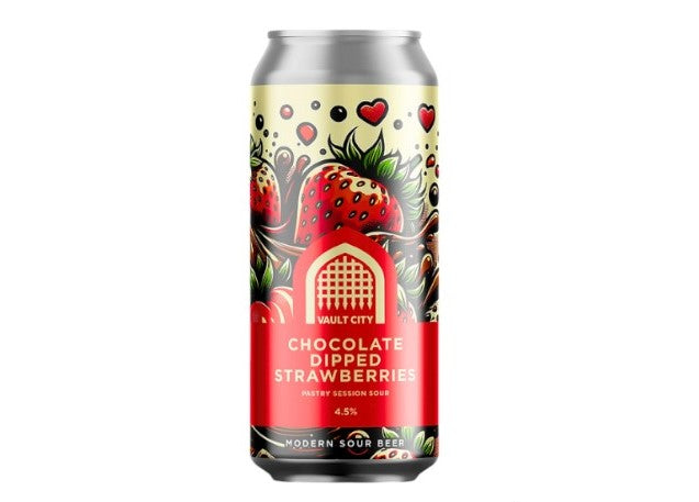 Chocolate Dipped Strawberries Vault City Brewing 440ml (4.5%ABV)