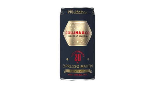 Collina & Co Espresso Martini  WHITEBOX 140ml (20%ABV)