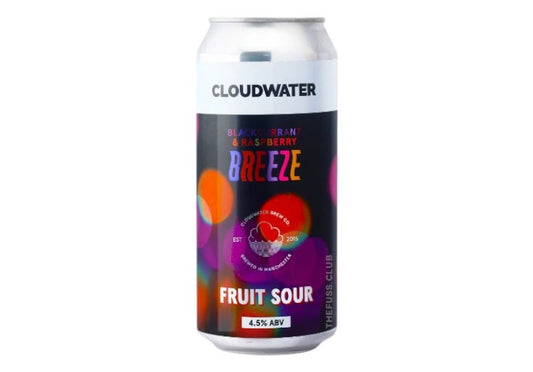 Blackcurrant & Raspberry Breeze Cloudwater Brew Co. 440ml (4.5%ABV)