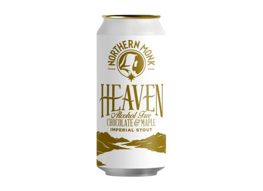 ALCOHOL-FREE HEAVEN // AF CHOCOLATE AND MAPLE IMPERIAL STOUT Northern Monk 440ml (0.5%ABV)