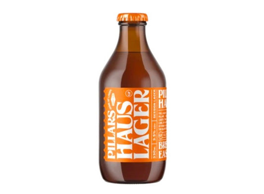 Haus Lager Pillars Brewery  330ml (3.5%ABV)