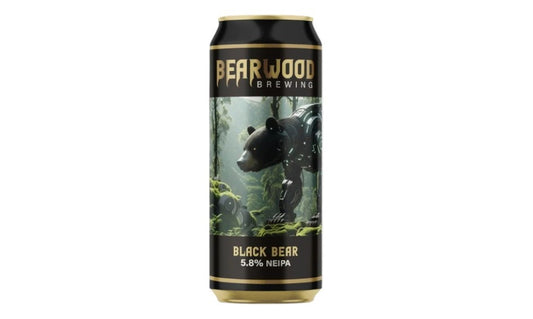 BEARWOOD BLACK BEAR 440ML (5.8%)