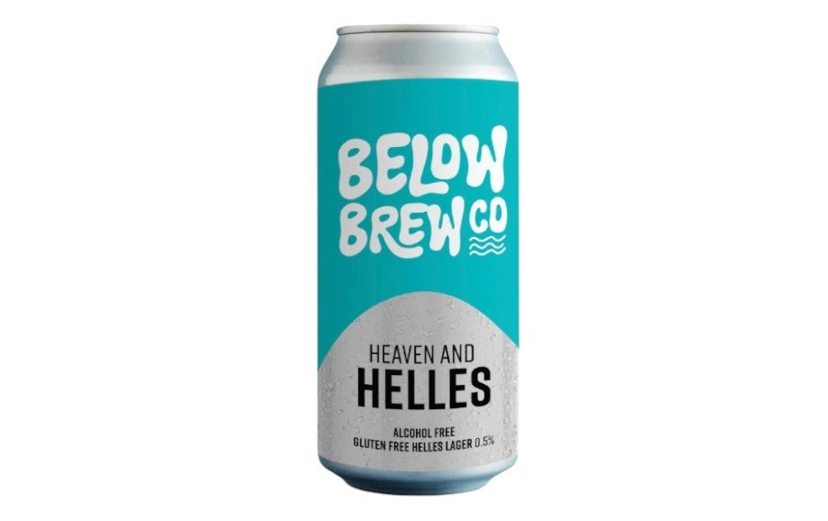 BELOW BREW HEAVEM & HELLES 440ML (0.5%) GF