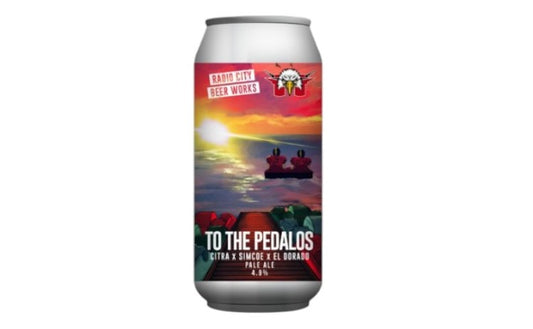 RADIO CITY WORKS TO THE PEDALOS 440ML (4.9%)