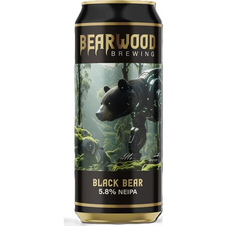 BEARWOOD BLACK BEAR 440ML (5.8%)