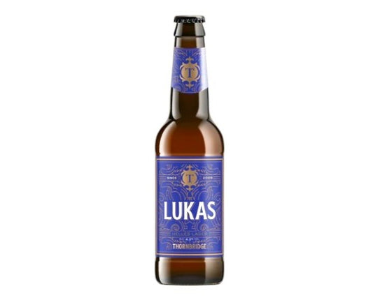 THORNBRIDGE BREWERY LUKAS 330ML (4.2%) GF