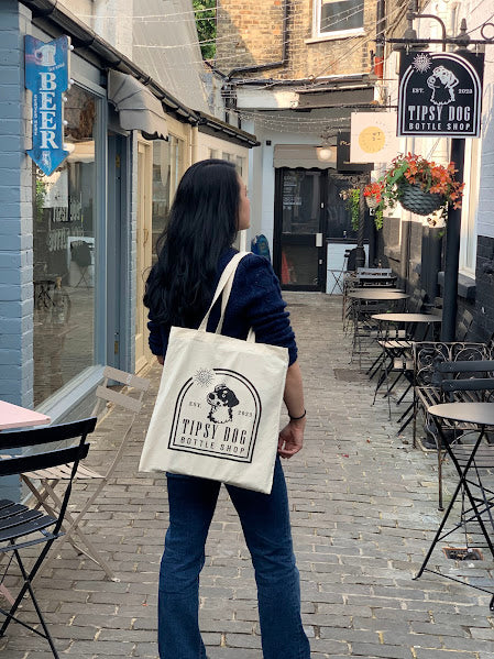 TIPSYDOG TOTE BAG