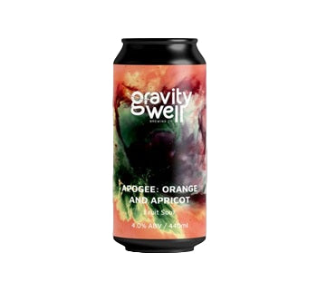 GRAVITY WELL APOGEE: ORANGE AND APRICOT 440ML (4%)